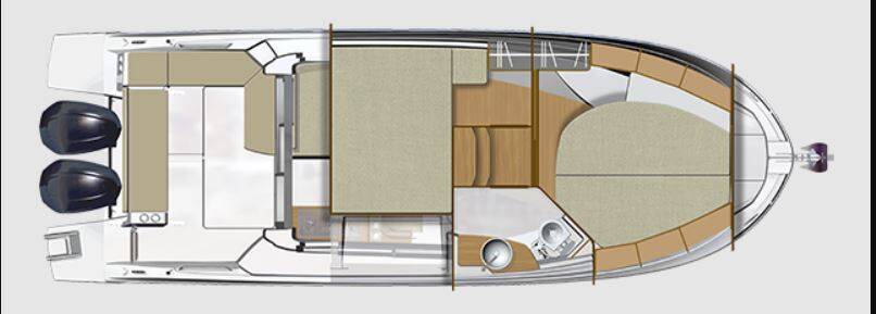 Motorboot Antares 9 OB Aurora