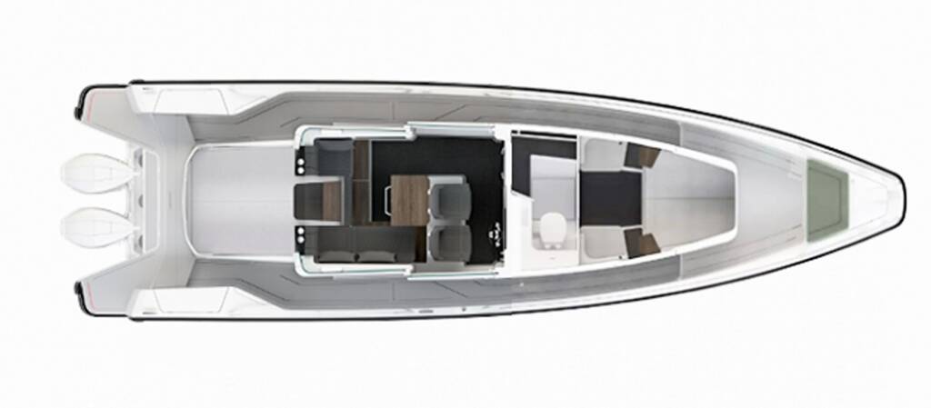 Motor boat Axopar 37 XC Cross Cabin 