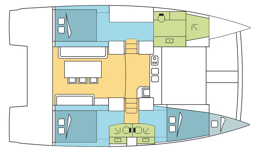 Catamaran Bali 4.1 SHILOH_X