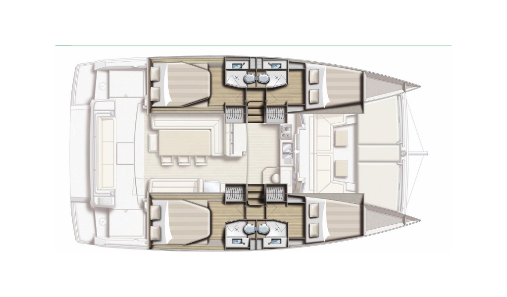 Katamaran Bali 4.1 Escape I
