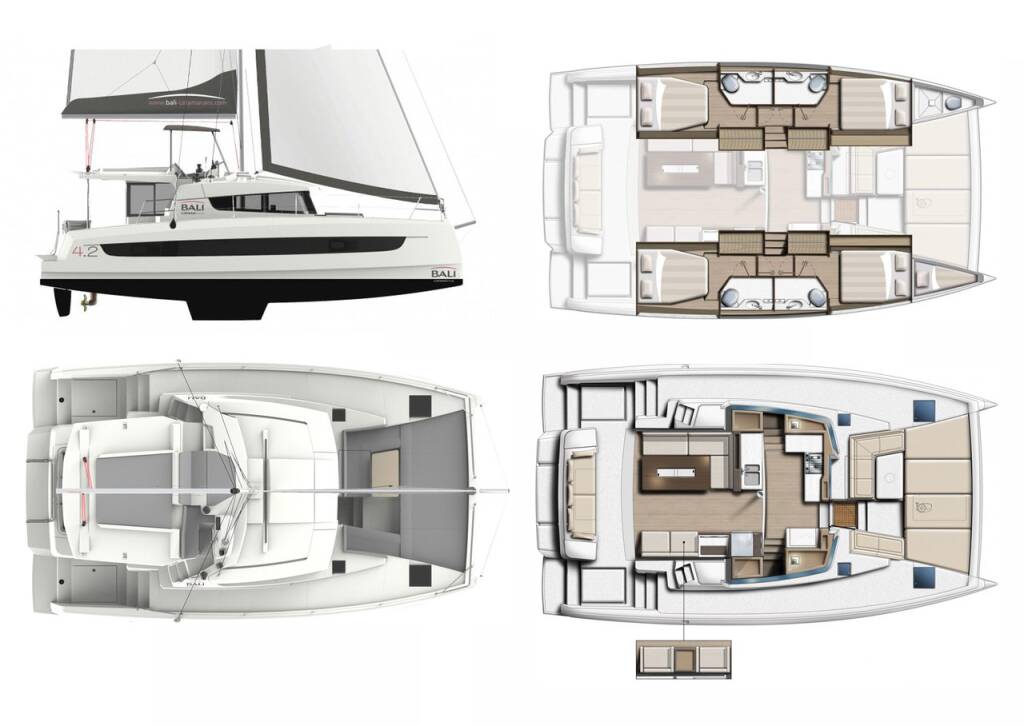 Catamaran Bali 4.2 Ediba Toddler