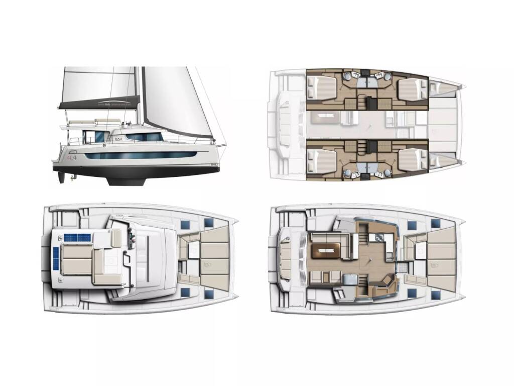 Catamaran Bali 4.4 Ediba Libra
