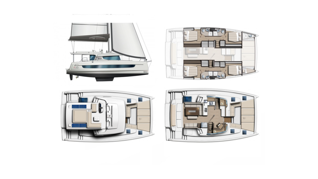 Catamaran Bali 4.6 Ediba Senior