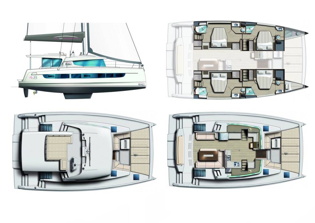 Catamaran Bali 4.8 Ediba Taurus