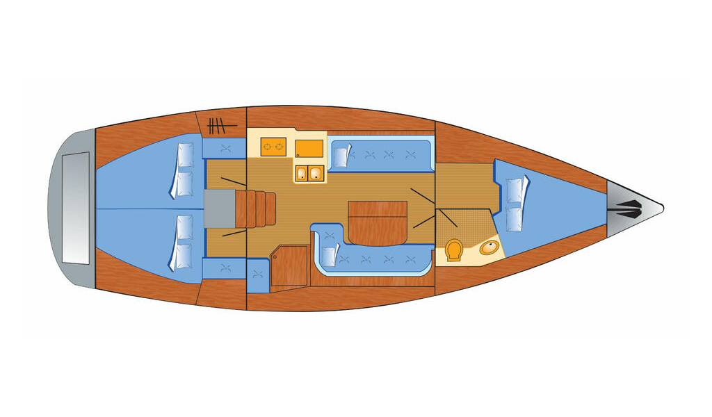 Segelyacht Bavaria 38 Cruiser Käte