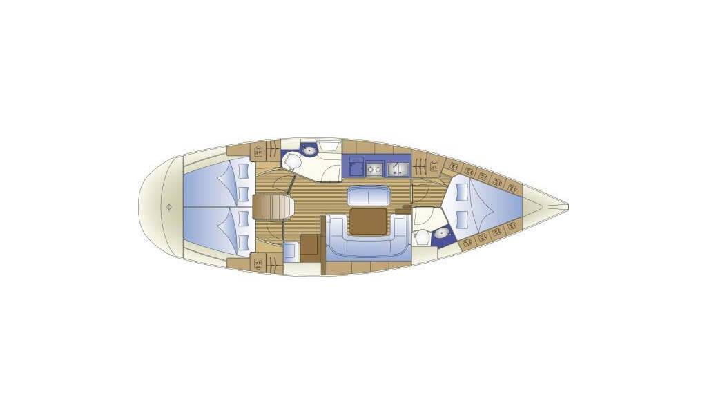 Segelyacht Bavaria 41 Dorothea
