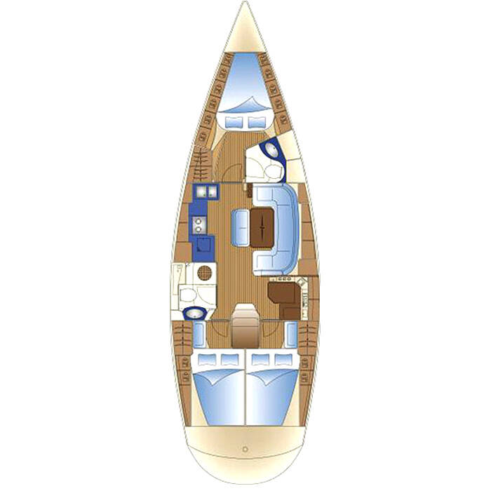 Segelyacht Bavaria 42 Cruiser Iraklis