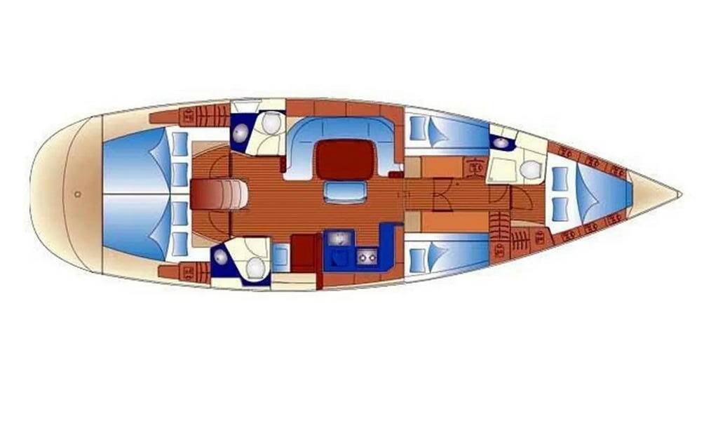 Segelyacht Bavaria 49 Monelli