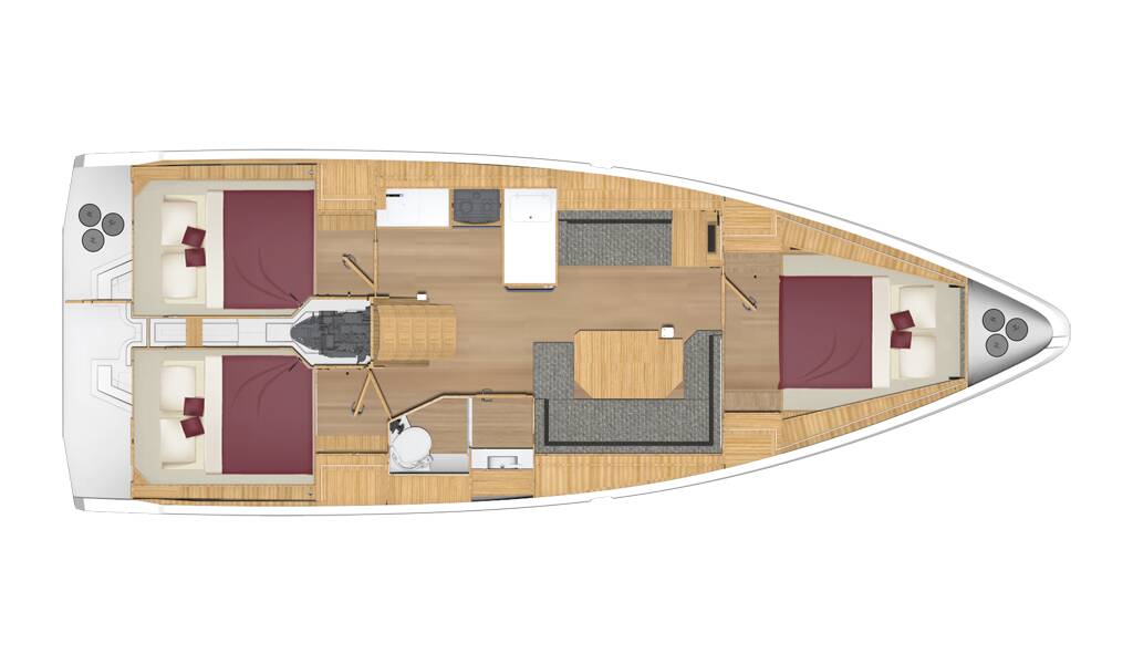 Segelyacht Bavaria C38 Style Amore