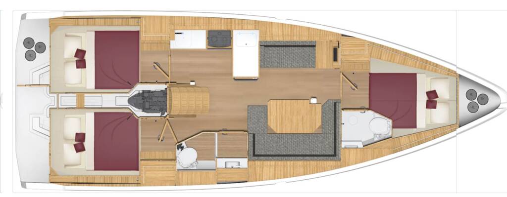 Segelyacht Bavaria C38 Lizzy