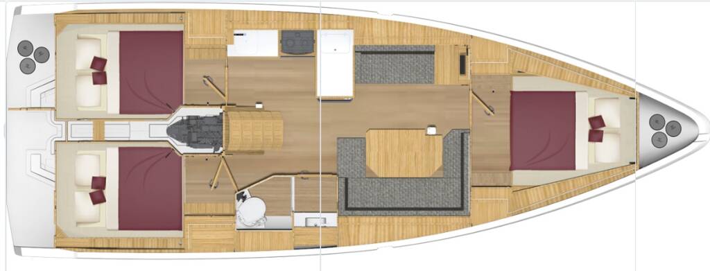Segelyacht Bavaria C38 Simurg