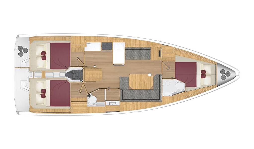 Segelyacht Bavaria C38 Talia