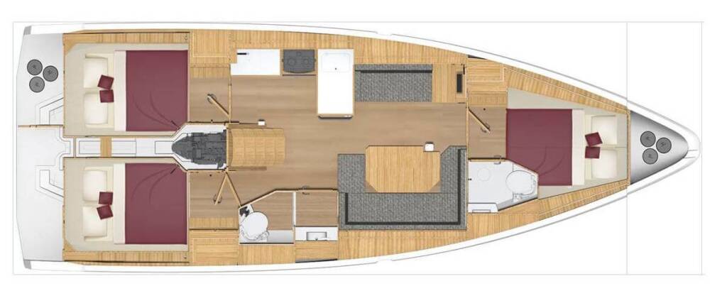 Segelyacht Bavaria C38 Surf Point