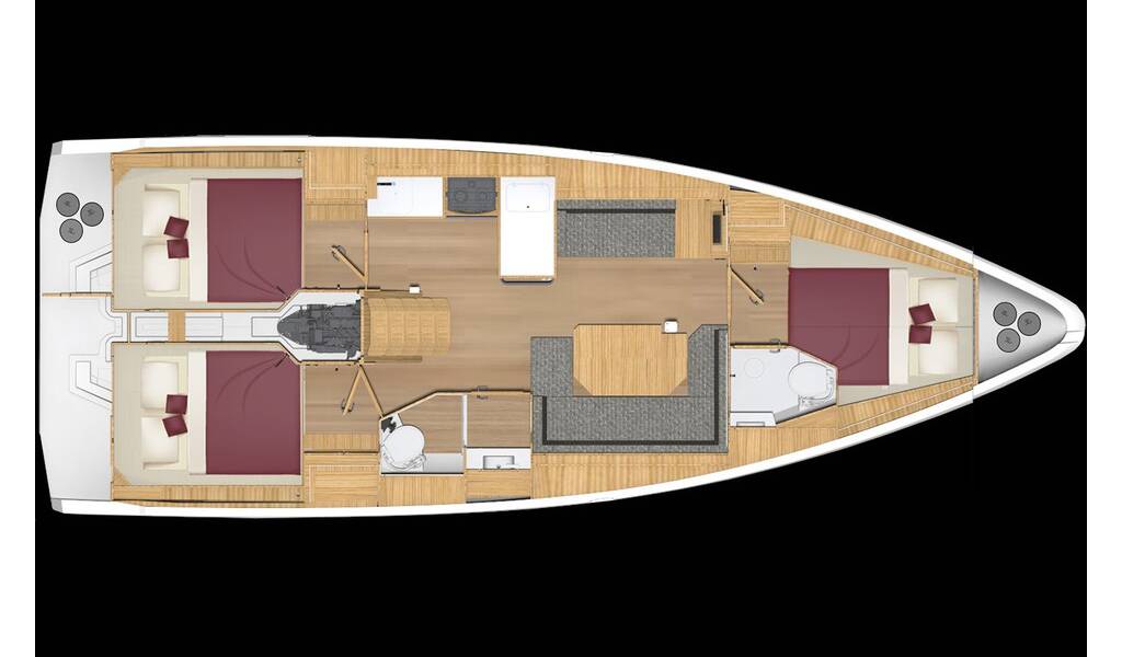 Segelyacht Bavaria C38 Asterix