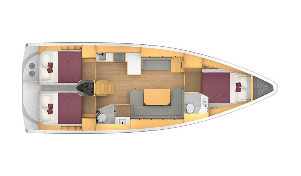 Segelyacht Bavaria C42 Good Times