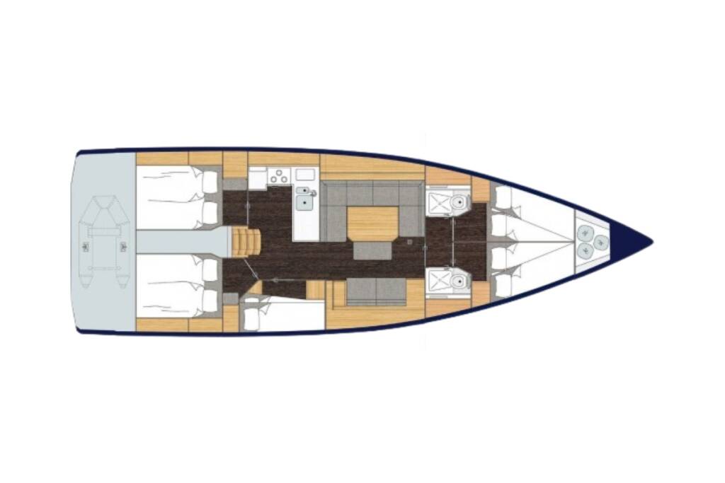 Sailing yacht Bavaria C45 Holiday Bella
