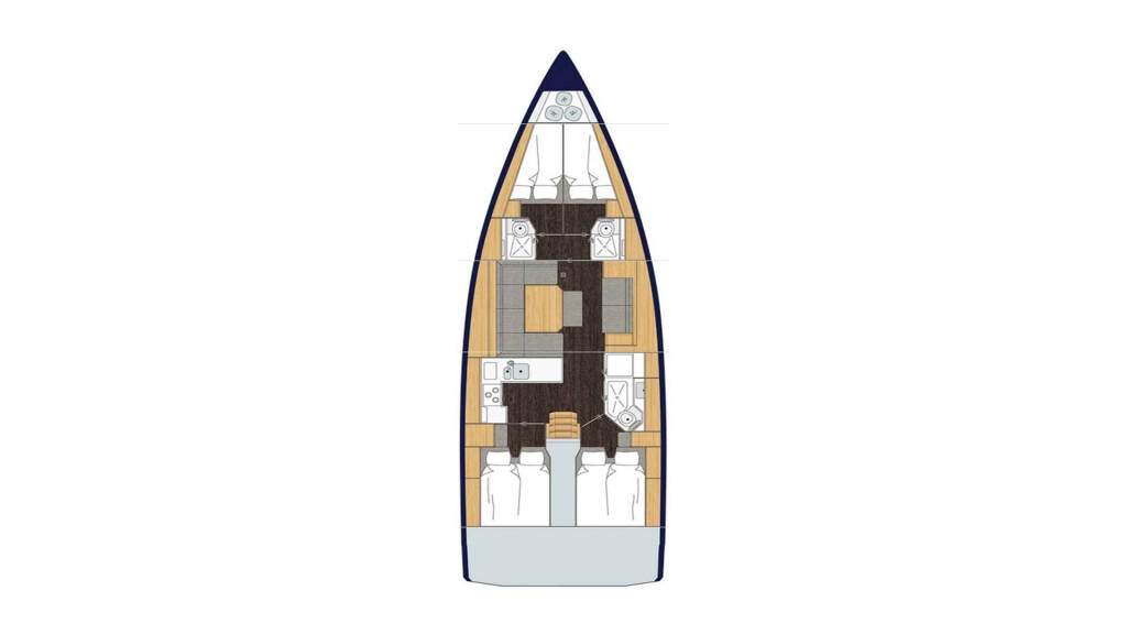 Segelyacht Bavaria C45 Nutmeg