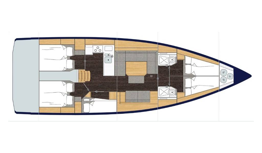Segelyacht Bavaria C45 Simeon