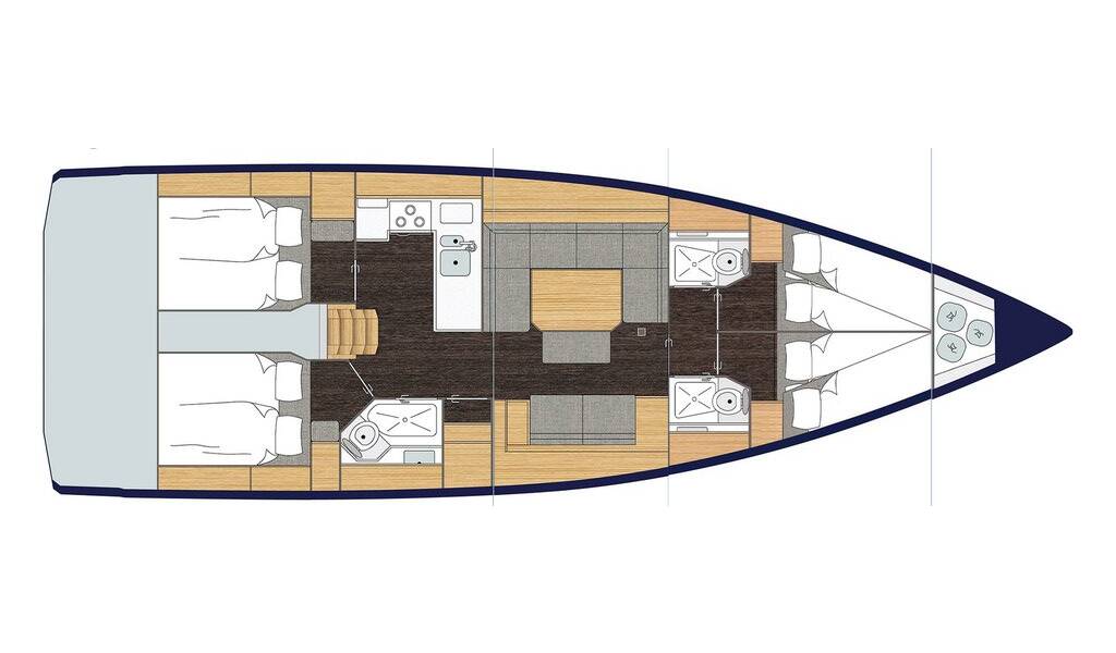 Segelyacht Bavaria C45 Calypso
