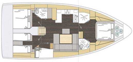Segelyacht Bavaria C46 Bosun