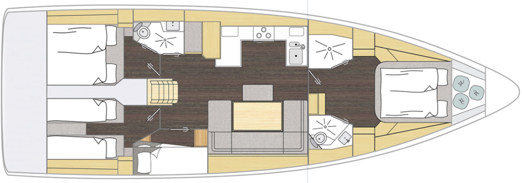 Segelyacht Bavaria C46 Bosun