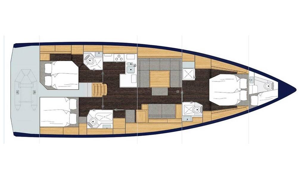 Segelyacht Bavaria C50 Style Acrux