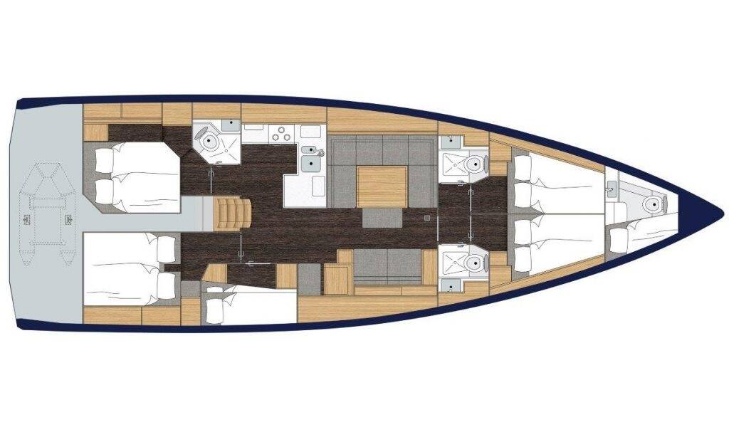 Segelyacht Bavaria C50 Elli