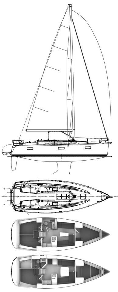 Segelyacht Bavaria Cruiser 37 Roger Rabbit