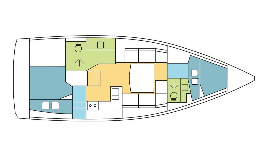 Segelyacht Dufour 390 GL TEMERITY