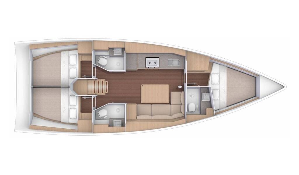 Segelyacht Dufour 390 Alma Libre IX
