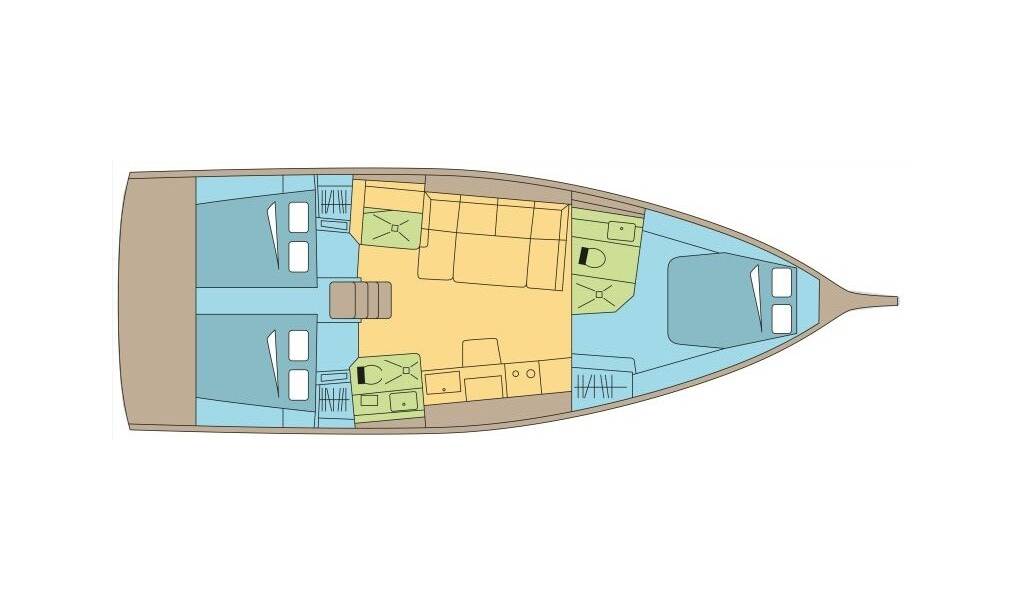 Segelyacht Dufour 41 ZEPHYRUS