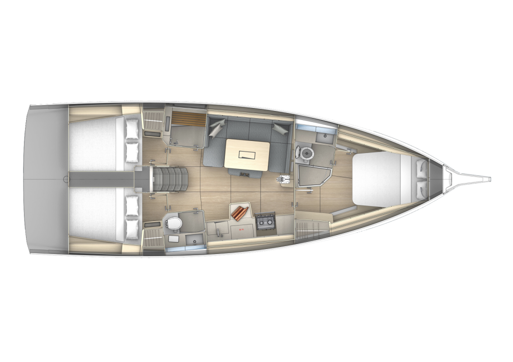 Segelyacht Dufour 41 Coco