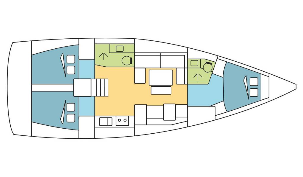 Sailing yacht Dufour 412 GL YOTAPOT_DB