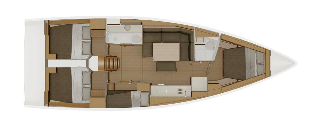 Segelyacht Dufour 430 Hierax
