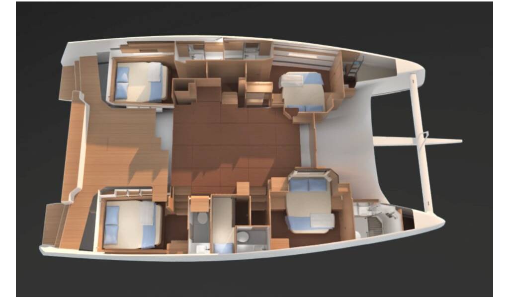 Dufour 48 Catamaran Teti