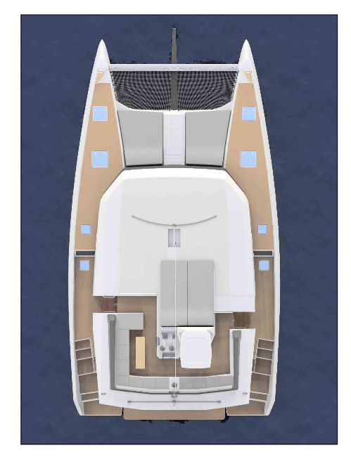 Dufour 48 Catamaran Teti