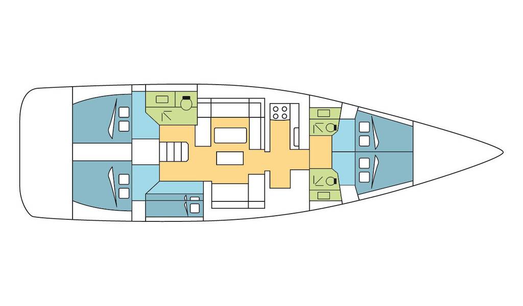 Segelyacht Dufour 520 GL HOPPER 