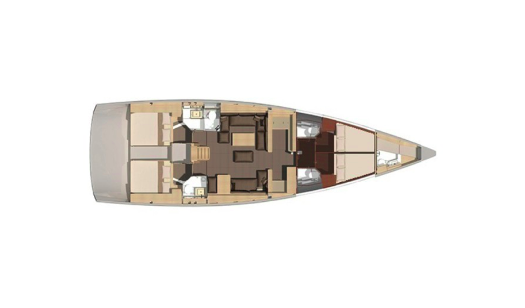 Segelyacht Dufour 560 GL Petrovich