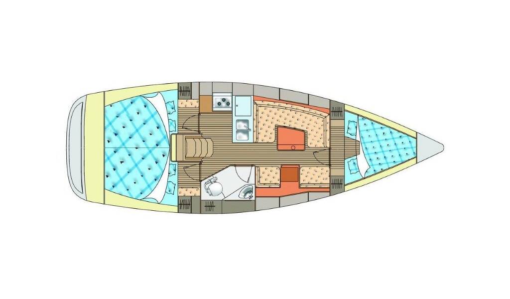 Segelyacht Elan 344 Impression Helios