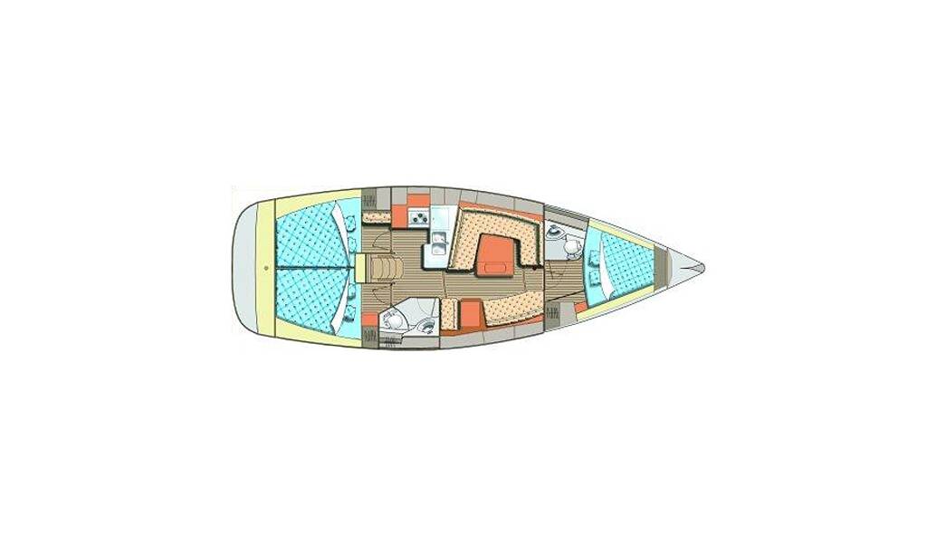 Segelyacht Elan 384 Impression Artemis
