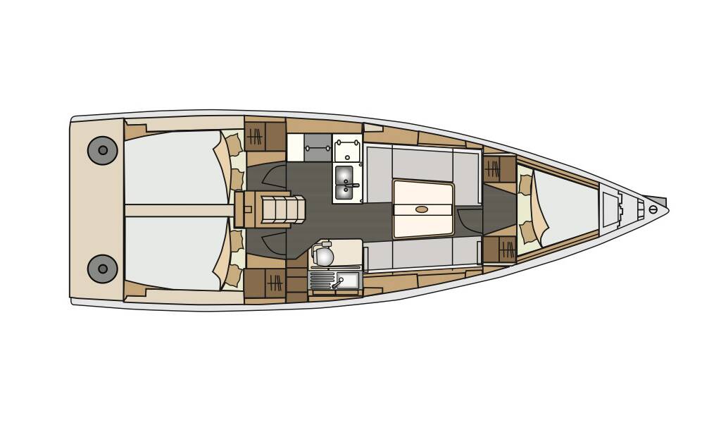 Segelyacht Elan E4 Bella Mia