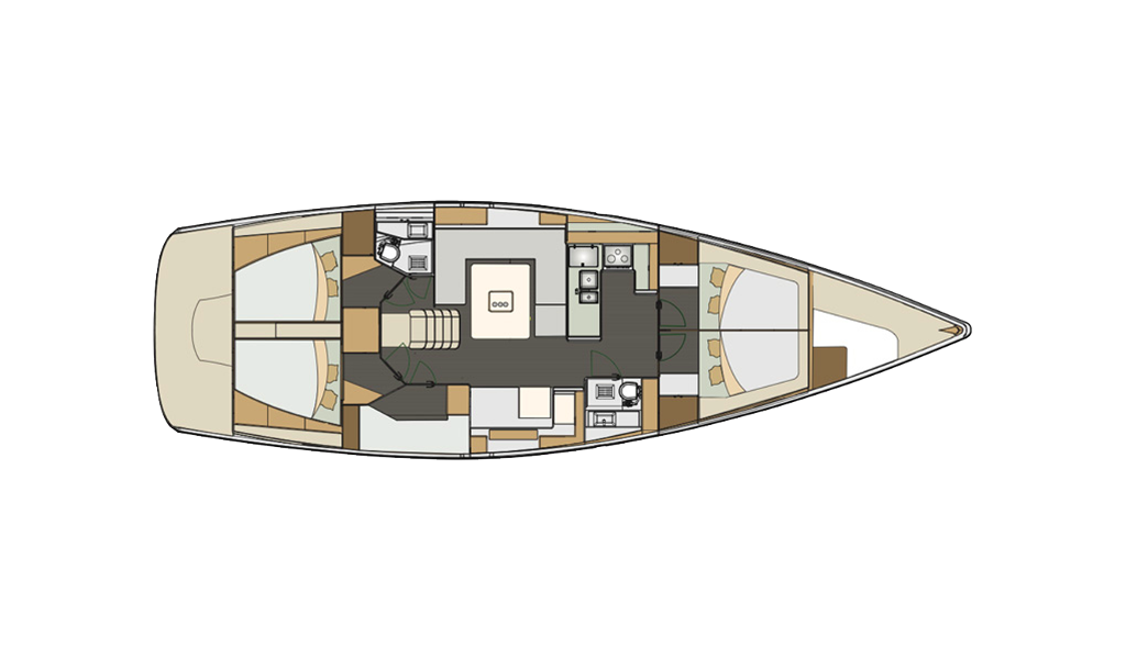 Segelyacht Elan Impression 50 Vuschi
