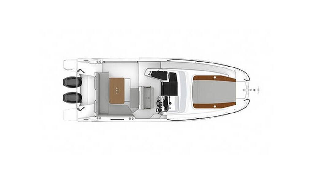 Motor boat Flyer 9 SUNdeck Flyer 9