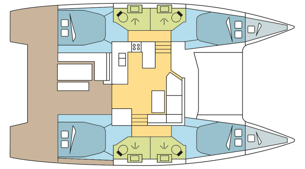 Catamaran Fountaine Pajot Astrea 42 NANOOK