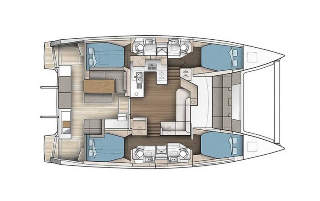 Katamaran Fountaine Pajot Astrea 42 Unsupervised