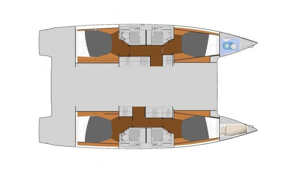 Katamaran Fountaine Pajot Astrea 42 Sirius 1