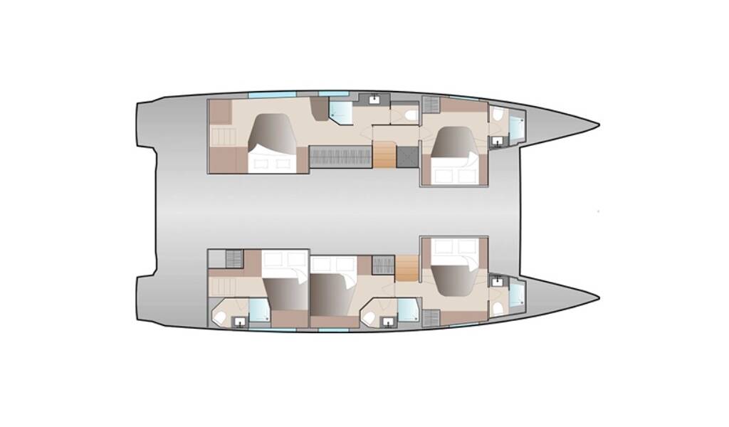 Catamaran Fountaine Pajot Aura 51 Sunrise
