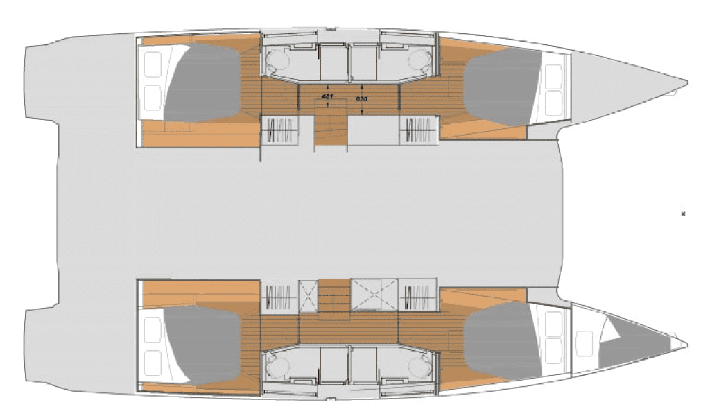 Fountaine Pajot Elba 45 Detour