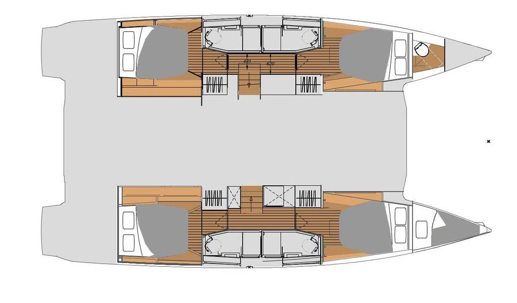 Katamaran Fountaine Pajot Elba 45 Be Hang Loose