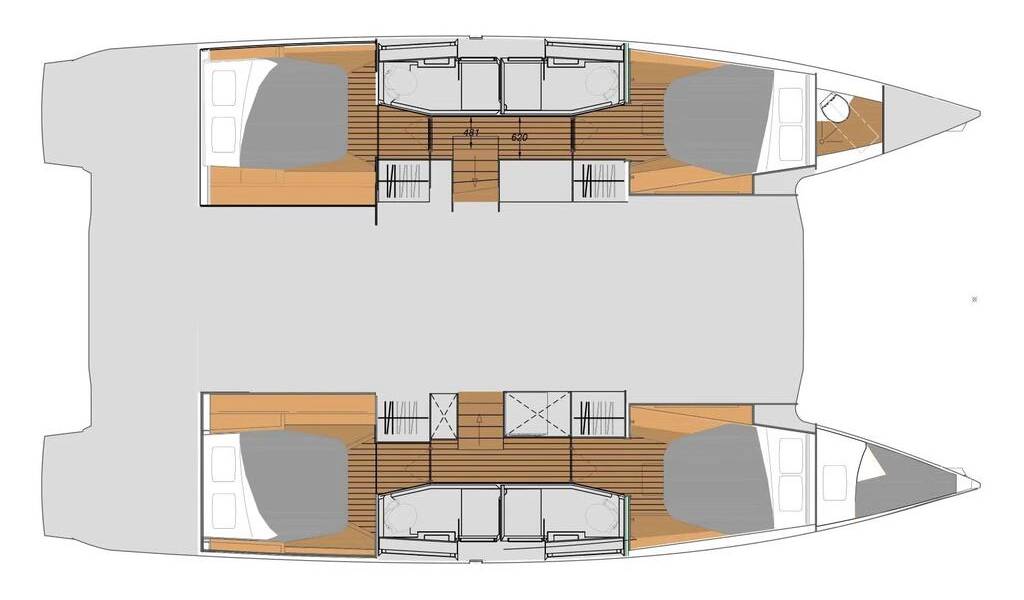 Katamaran Fountaine Pajot Elba 45 Ia Orana